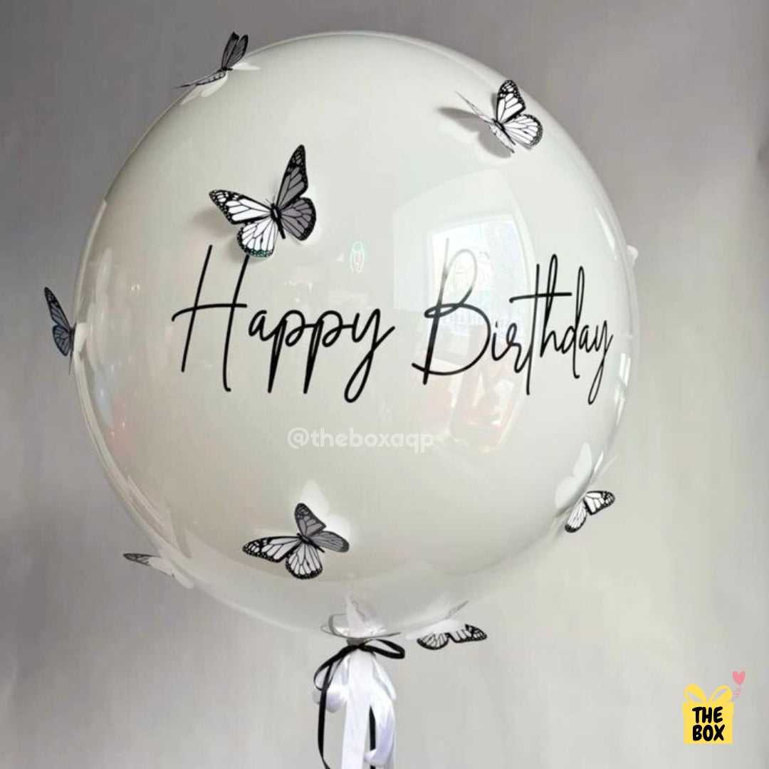Globo burbuja Mariposas