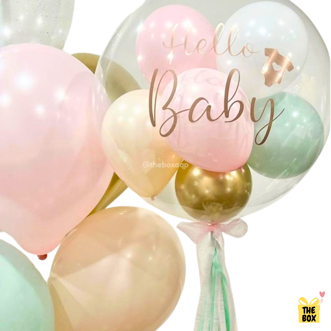 Globos para bienvenida bebé