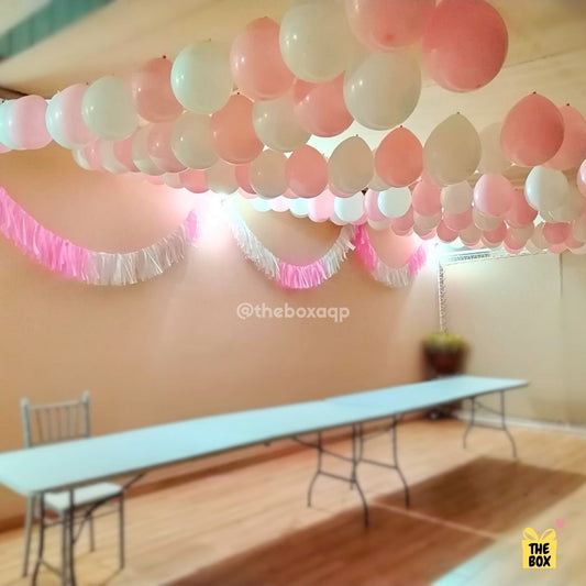 Decoracion de Techo con globos