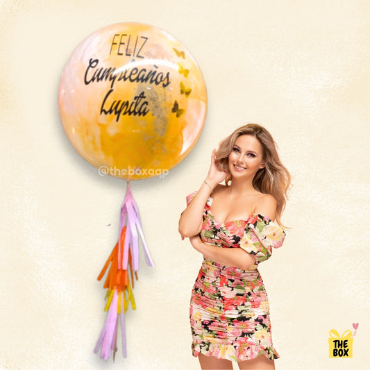 Globo Burbuja pintada