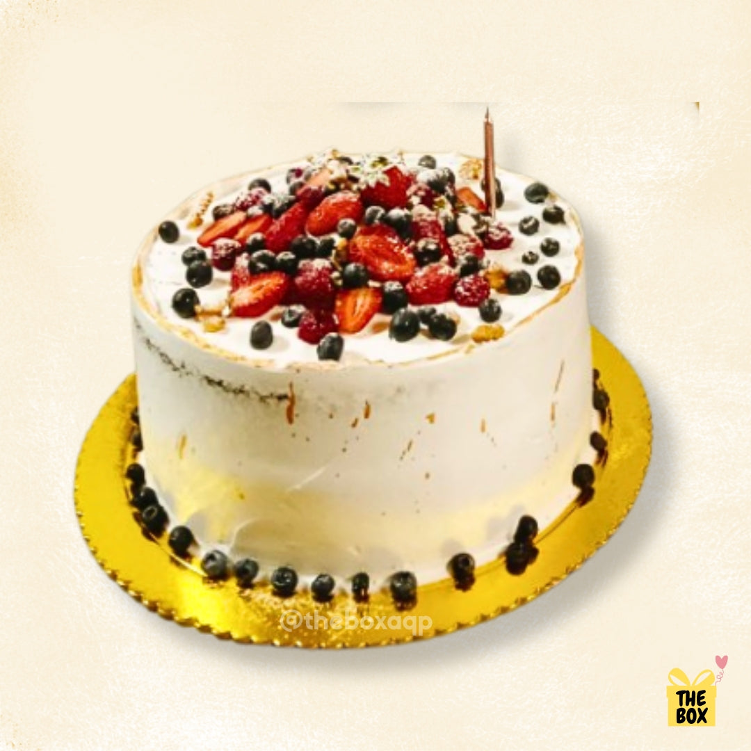 Torta con frutos del Bosque