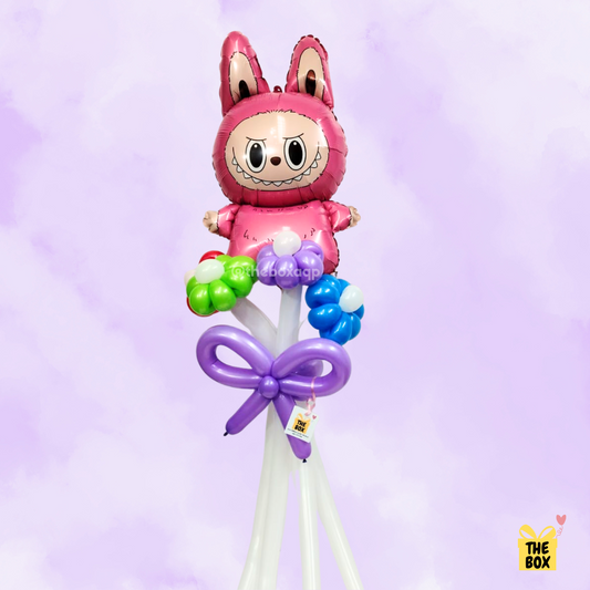 Ramo de globos Labubu
